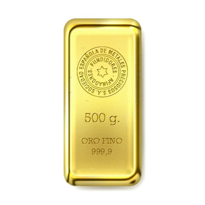 Cuánto pesa un lingote de oro puro? Esto podría valer en pesos colombianos  en 2024