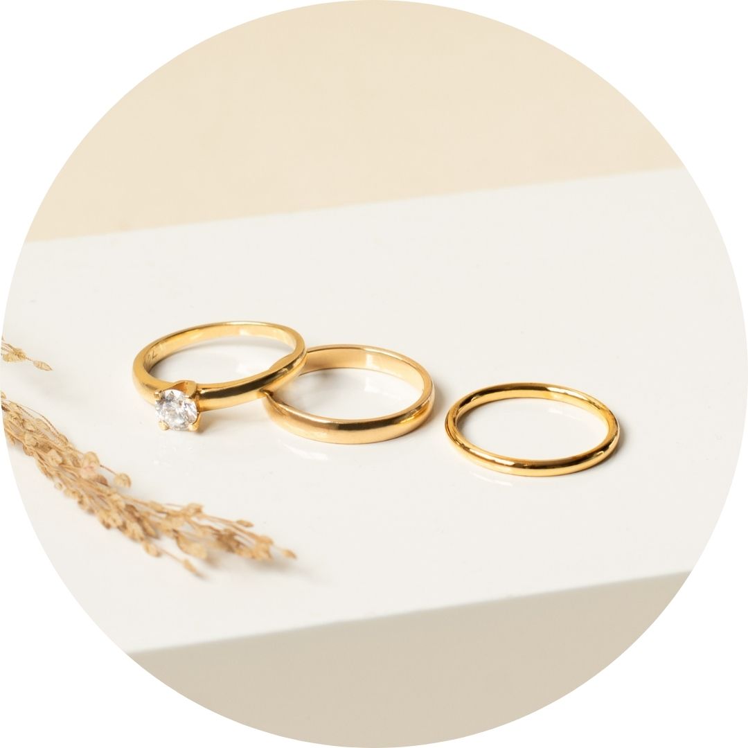 Diferencia entre oro de 9k, 14k, 18k, 24k