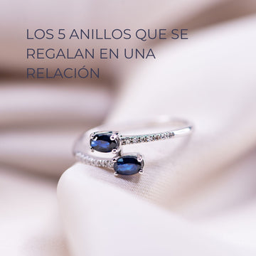 Los 5 anillos que se regalan en una relación