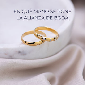 En qué mano se pone la Alianza de Boda