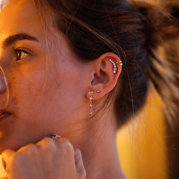 pendientes para pelo corto