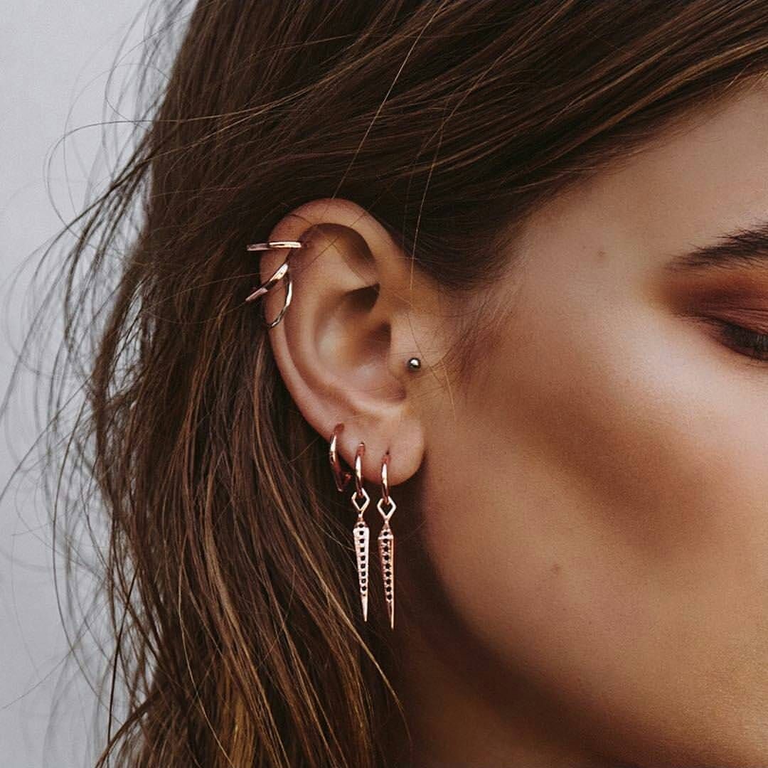 Piercings en la oreja: tipos, nombres y cuidados