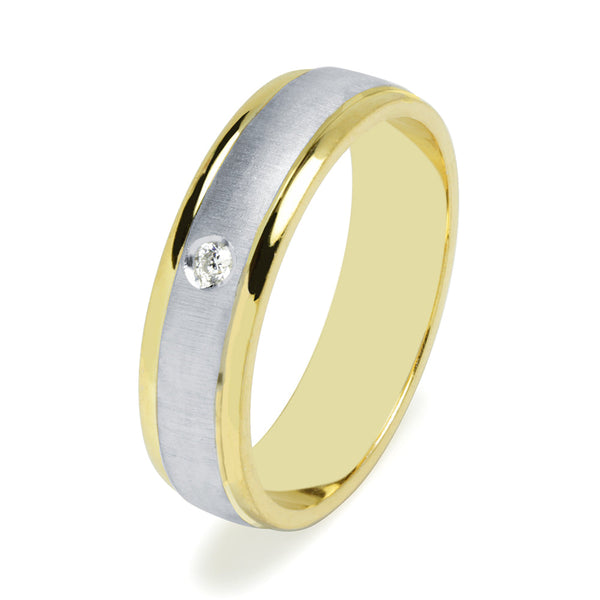 Alianzas de Boda con Diamantes