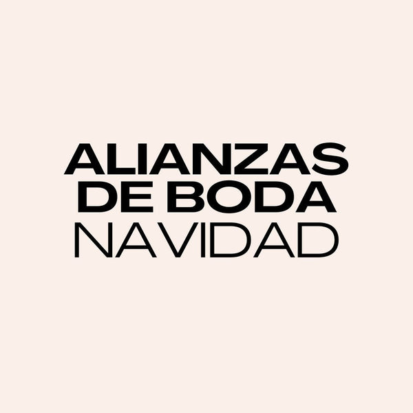 Alianzas de Boda para Navidad