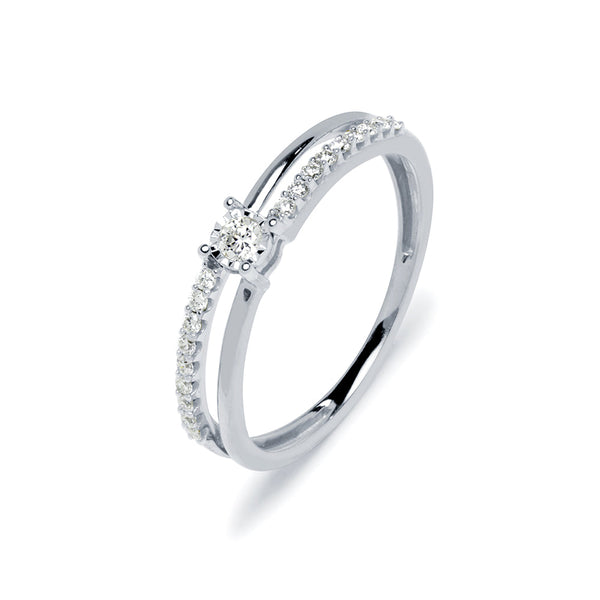 Anillos Compromiso Diamantes Creados