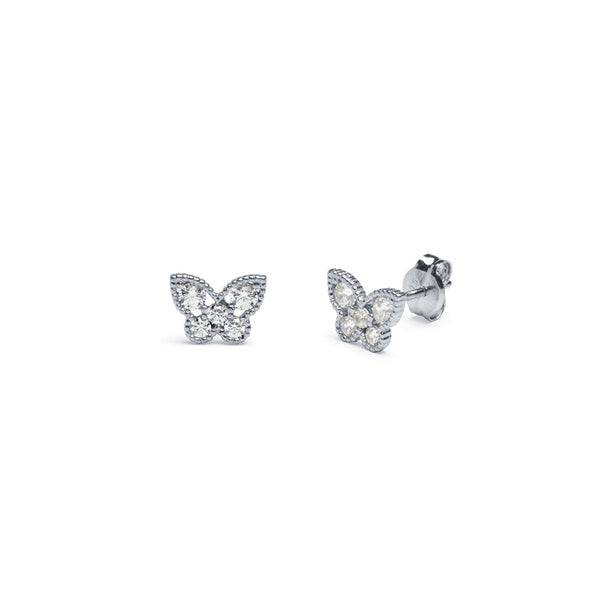 Pendientes de Oro Blanco