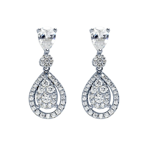 Pendientes Largos Plata