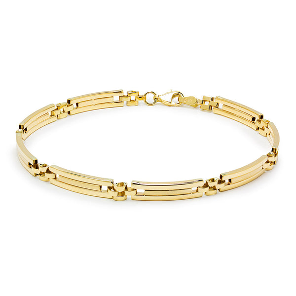 Pulseras Oro Hombre