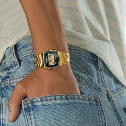 Reloj Casio Vintage con Correa de Acero Inoxidable