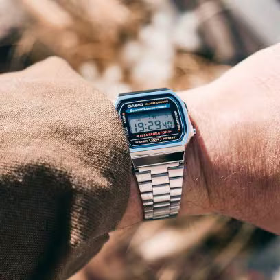 Reloj Casio Vintage con Correa de Acero Inoxidable