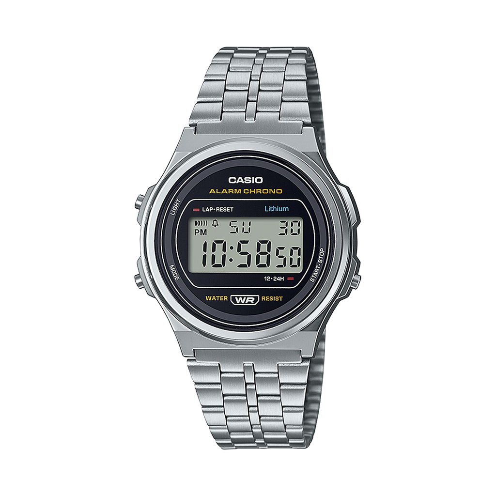 Reloj Casio Vintage con Correa de Acero Inoxidable