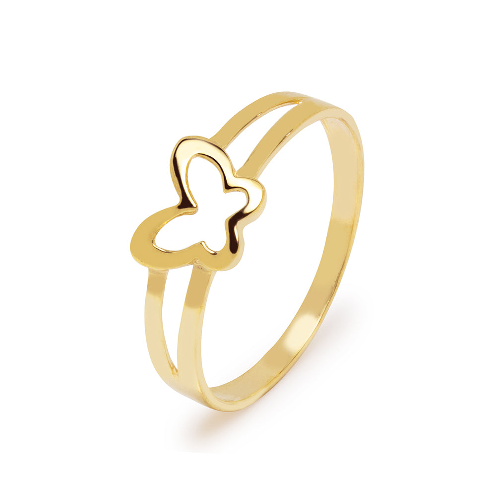 Anillo Mariposa en Oro Amarillo 9 Kilates