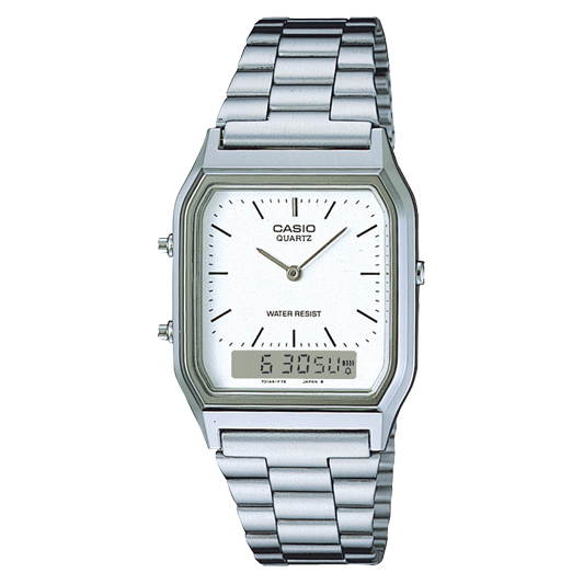 Reloj Casio Vintage con Correa de Acero Inoxidable