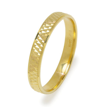 Alianza de Boda Rosalin Brillante en Oro Amarillo 3,5 mm