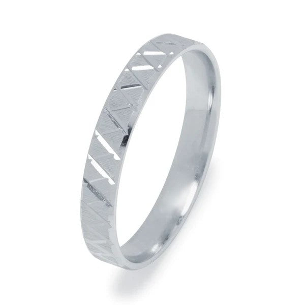 Alianza de Boda Edith Satinado-Brillante 3,5 mm
