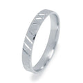 Alianza de Boda Edith Satinado-Brillante 3,5 mm