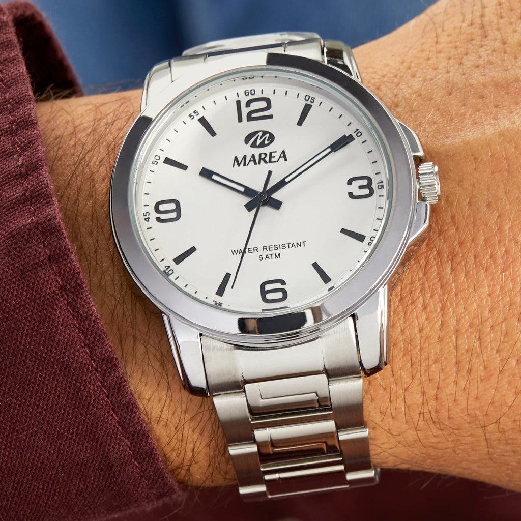 Reloj de Hombre Marea con Correa de Acero