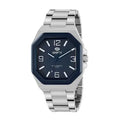 Reloj de Hombre Marea con Correa de Acero en Azul