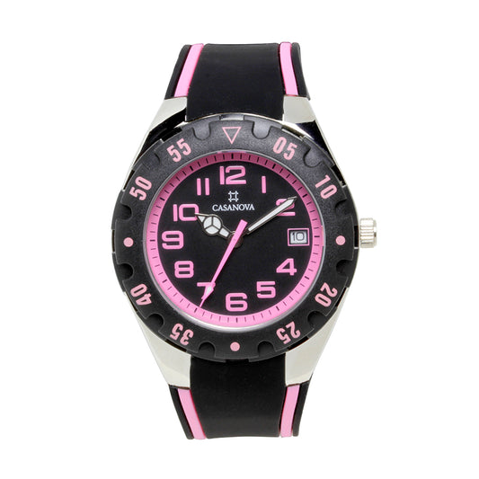 Reloj Casanova Infantil Caucho Rosa