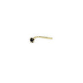Piercing de Nariz de Oro de 9 Quilates con Circonita Zafiro