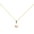 Conjunto Tahití de Pendientes y Colgante en Oro Amarillo 9 Kilates