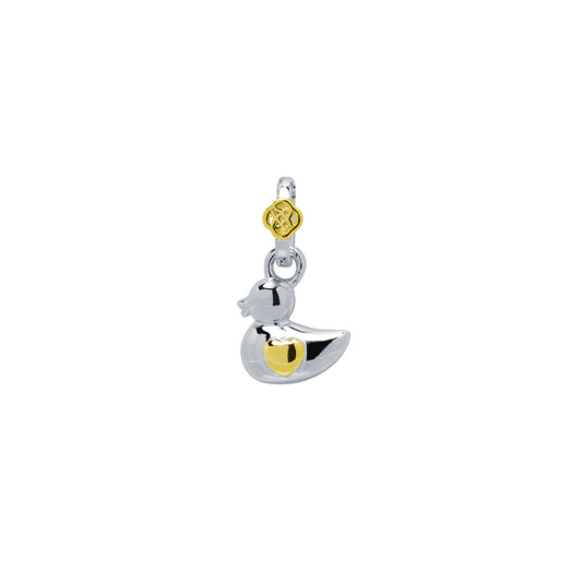 Colgante Patito Niño en Plata Personalizable