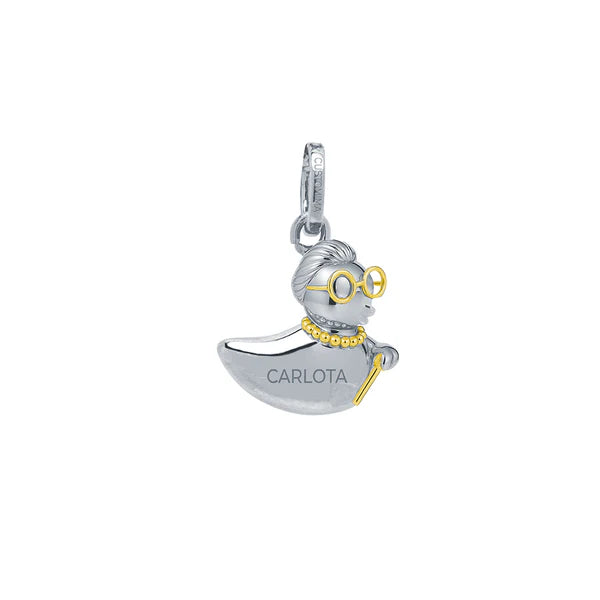 Colgante Patito Abuela de Plata de Ley 925