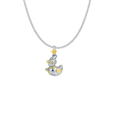 Colgante Patito Abuela en Plata
