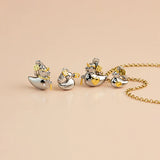 Colgante Pato Abuelo en Plata