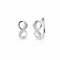 Pendientes Infinito con Diamantes