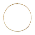 Cadena Riviere con Diamantes de 6.012 quilates en Oro de 18 Kilates