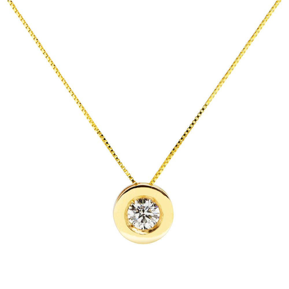 Gargantilla Eloise de Oro 18K con Diamantes Creados
