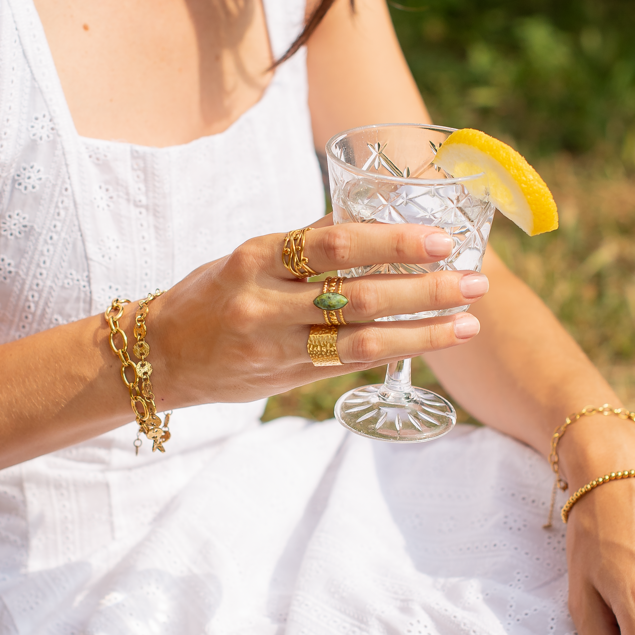 Pulsera Eslabón Ovalado Acero Tesi García