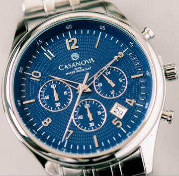 Reloj Hombre Casanova Chrono – Dark Blue Dial