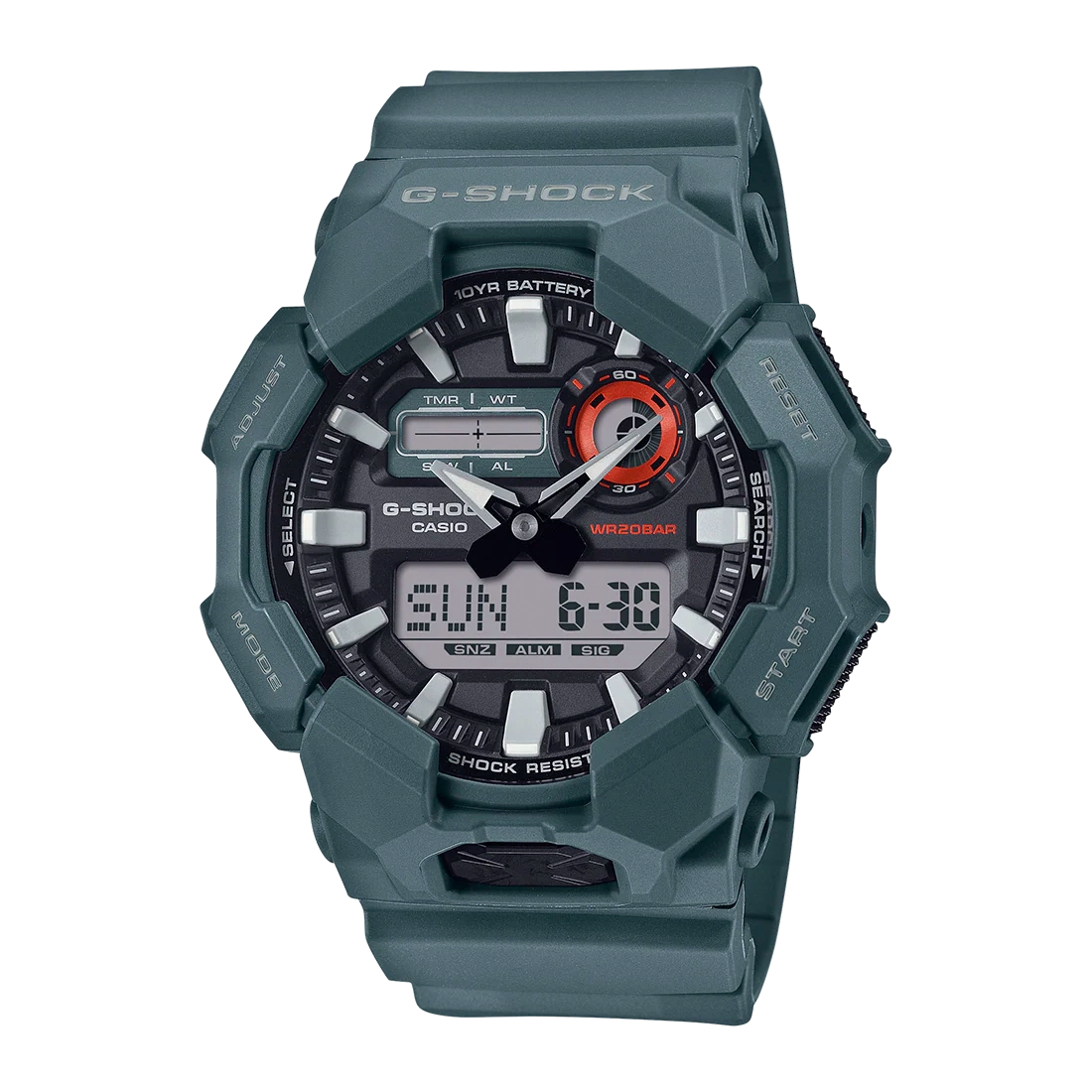Reloj Casio G-SHOCK Hombre Analógico-Digital Verde Petróleo
