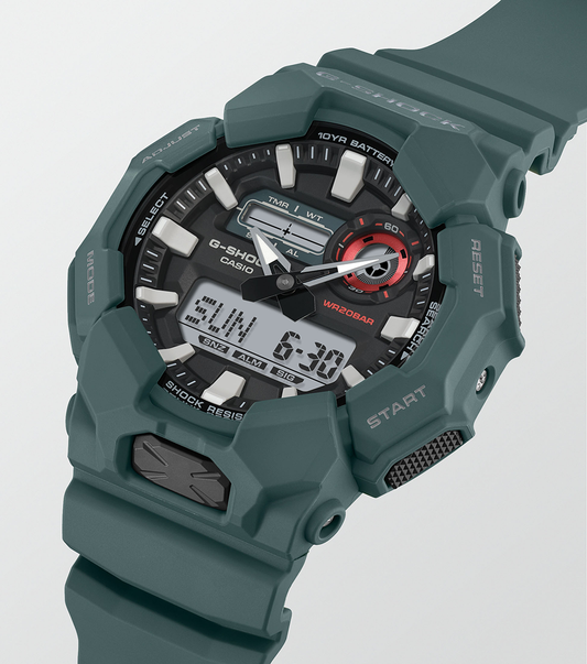 Reloj Casio G-SHOCK Hombre Analógico-Digital Verde Petróleo