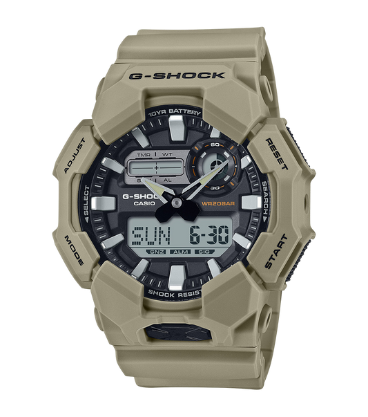 Reloj Casio G-SHOCK Hombre Analógico-Digital Beige Arena