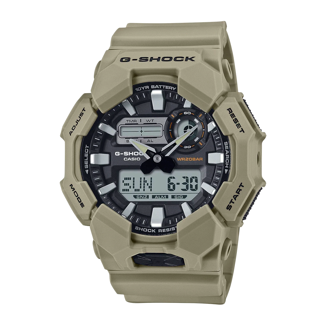 Reloj Casio G-SHOCK Hombre Analógico-Digital Beige Arena