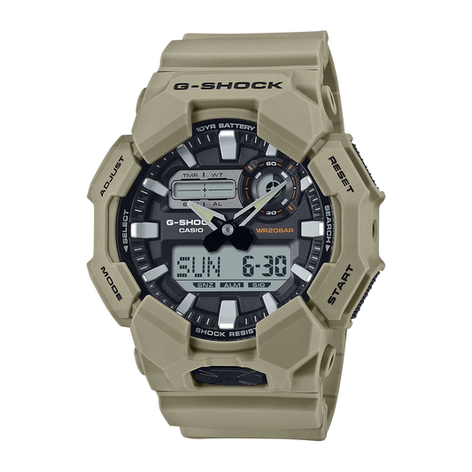 Reloj Casio G-SHOCK Hombre Analógico-Digital Beige Arena