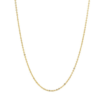 Cadena Forzada 45 cm en Oro Amarillo 18 Kilates