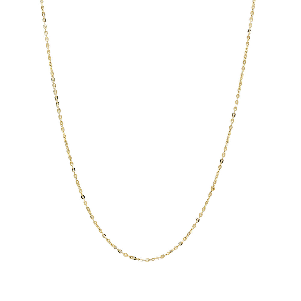 Cadena Forzada 1.80 x 45 cm en Oro Amarillo 18 Kilates