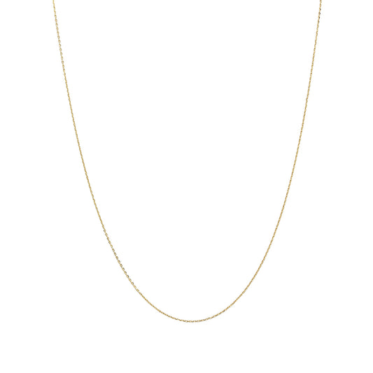 Cadena Forzada Ligera 45cm en Oro Amarillo 18 Kilates
