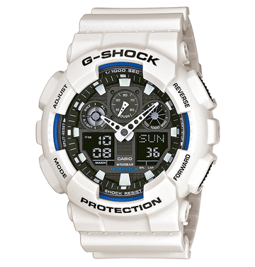 Reloj Casio G-SHOCK Hombre Analógico-Digital Blanco-Negro