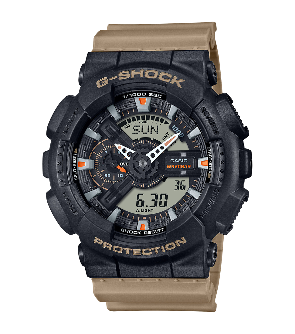 Reloj Casio G-SHOCK Hombre Analógico-Digital Beige-Negro