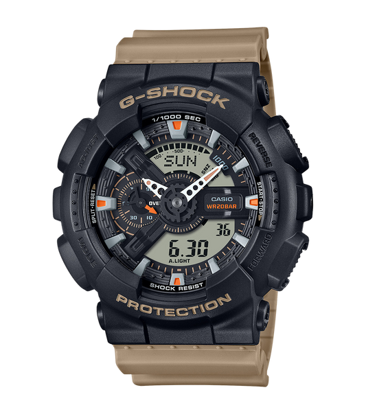 Reloj Casio G-SHOCK Hombre Analógico-Digital Beige-Negro