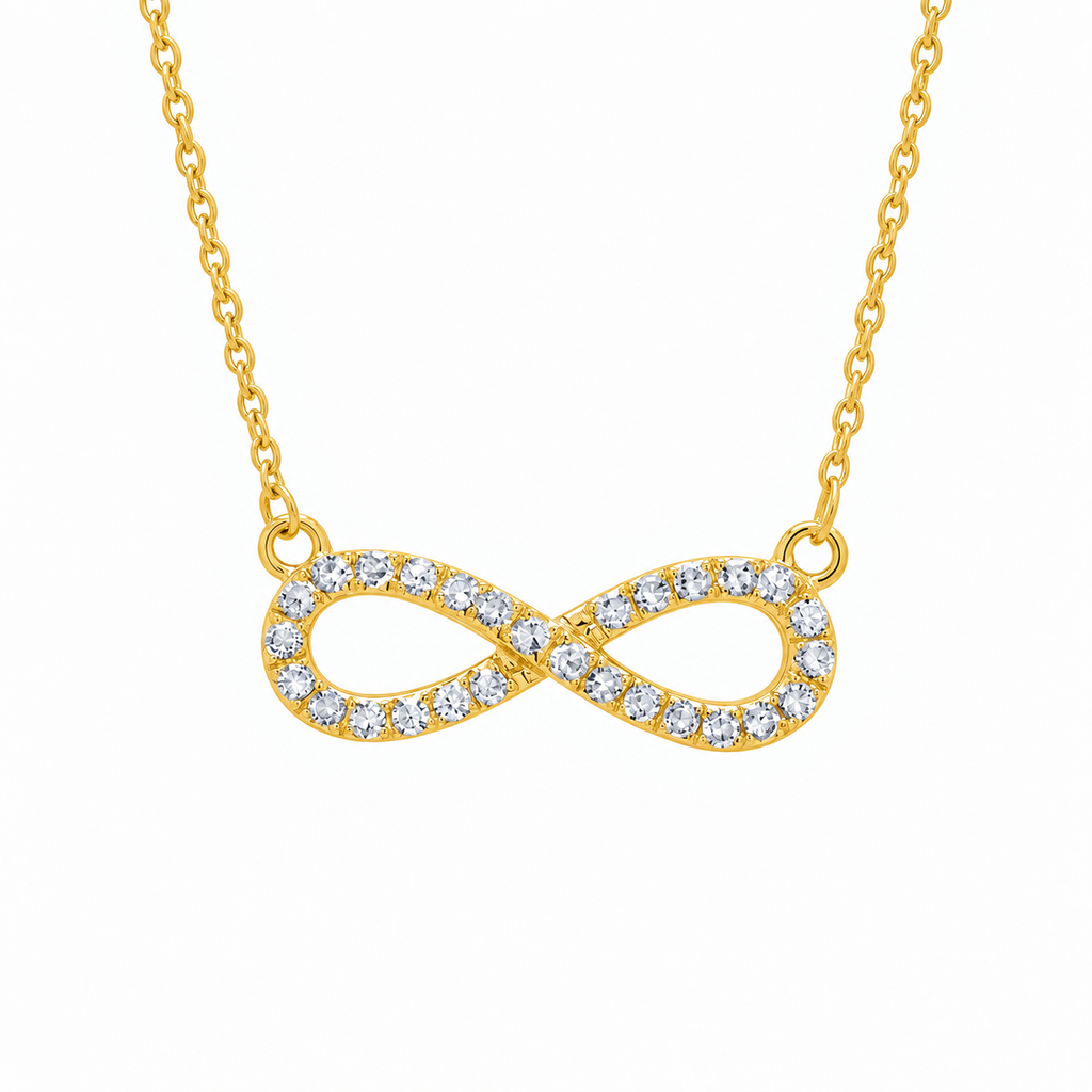 Gargantilla Infinito con Diamantes