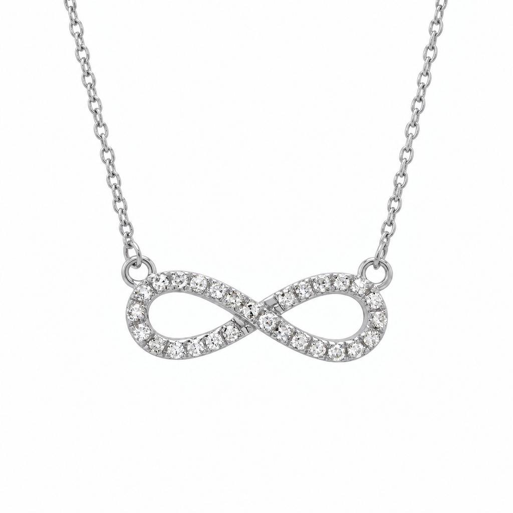 Gargantilla Infinito con Diamantes