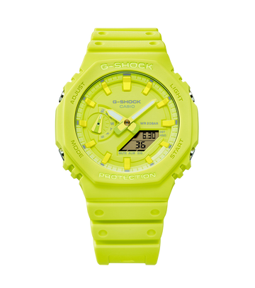Reloj Casio G-SHOCK Hombre Analógico-Digital Amarillo Neón