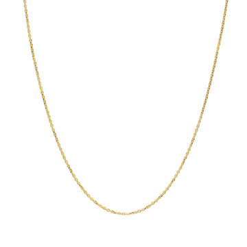 Cadena Forzada 50x0.5 en Oro Amarillo 9 Kilates