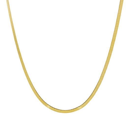 Cadena Cola de Topo 45cm en Oro Amarillo 18 Kilates